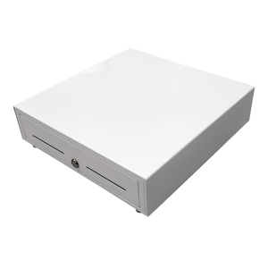 CAJÓN PORTAMONEDAS ELÉCTRICO BLANCO 41 CM
